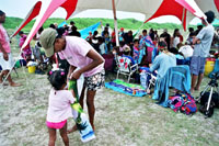 The Bundjalung Aboriginal community at Boundary Creek