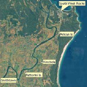 Macleay River Aboriginal settlement map