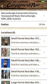 Questagame app screen