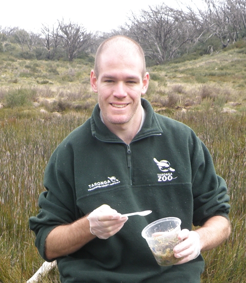 Michael McFadden, Taronga Zoo. Photo: Taronga Zoo.