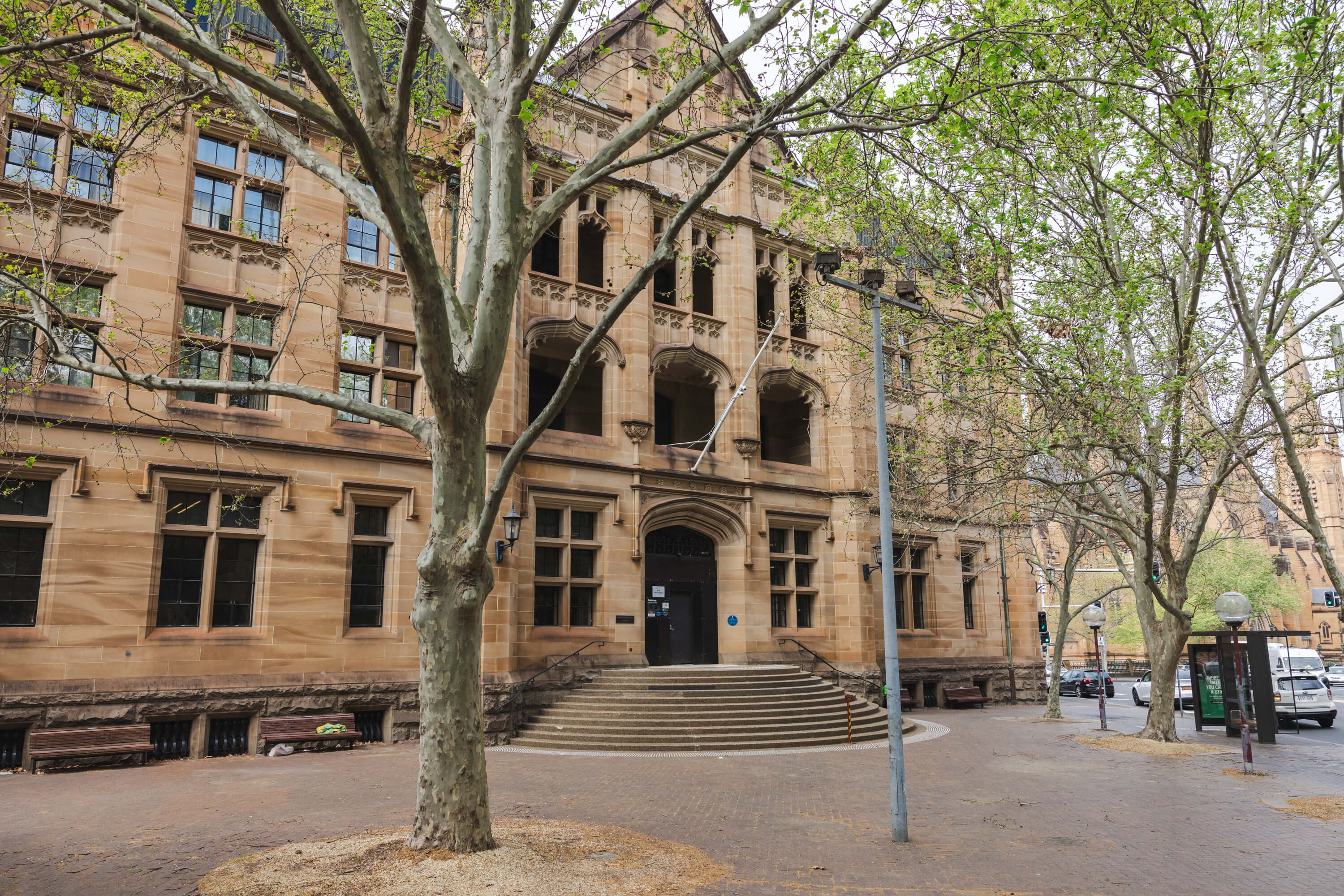 Walter Liberty Vernon's blue plaque in Sydney.