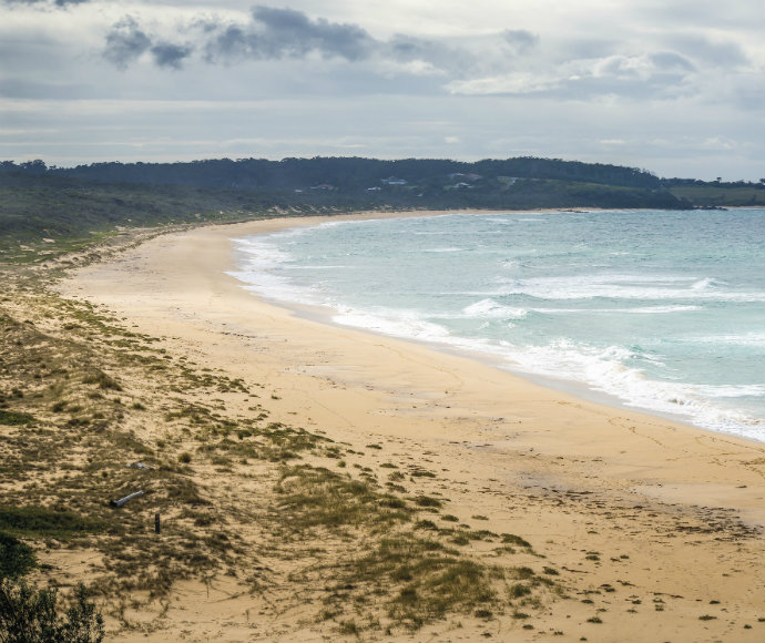 Biamanga National Park coastline