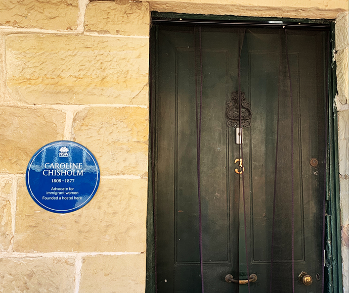 Caroline Chisholm plaque installed