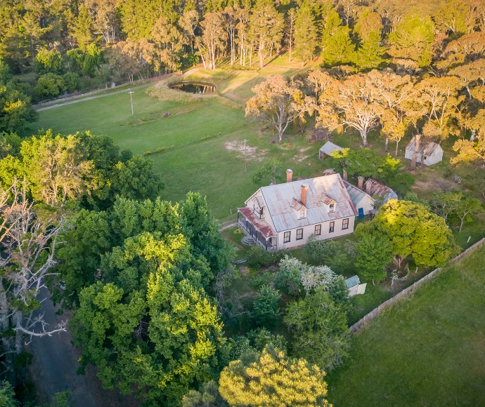 Aerial view of Craigmoor House