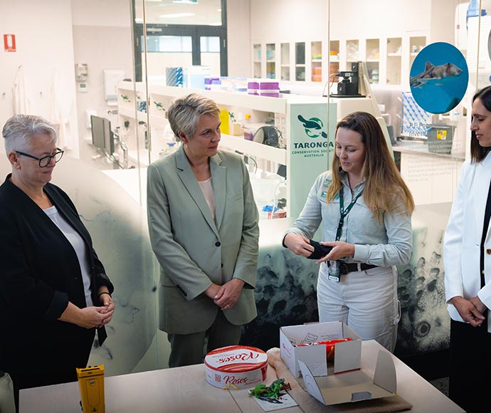 Minister for the Environment and Water, the Hon Tanya Plibersek MP and NSW Environment Minister Penny Sharpe