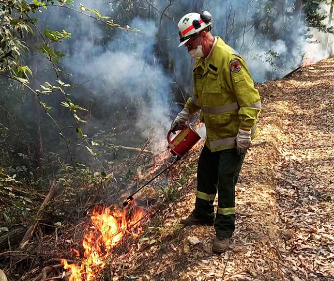 Jilliby State Conservation Area hazard reduction burn
