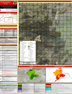 Screenshot of a fire management strategy map specific to the Mann River Nature Reserve area