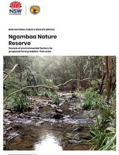Ngambaa proposed feral predator–free area: review of environmental factors cover image