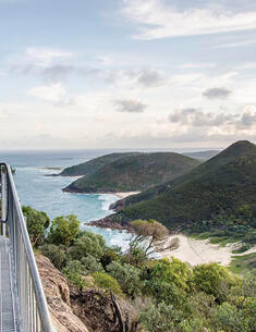 Boardwalk to Tomaree Head Lookout, Tomaree National Park