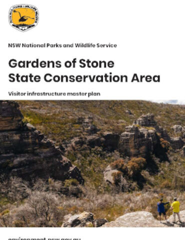 Cover image for Gardens of Stone State Conservation Area visitor infrastructure master plan