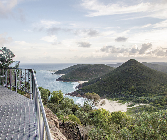 Boardwalk to Tomaree Head Lookout, Tomaree National Park